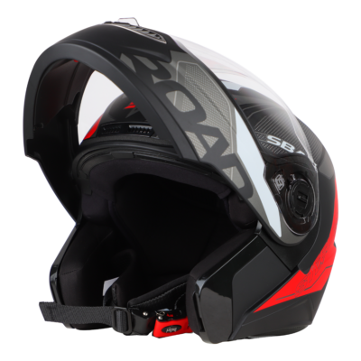 ROAD GLOSSY BLACK WITH RED - Image 5