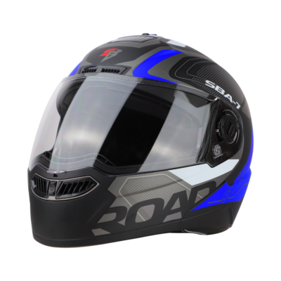 ROAD GLOSSY BLACK WITH BLUE