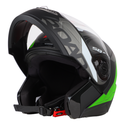 ROAD GLOSSY BLACK WITH GREEN - Image 5