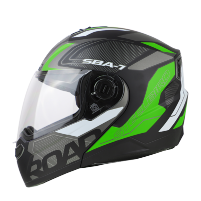 ROAD GLOSSY BLACK WITH GREEN - Image 3