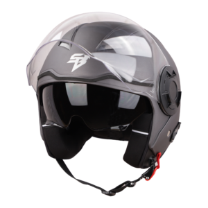 DRX GLOSSY H.GREY WITH INNER SUN SHIELD