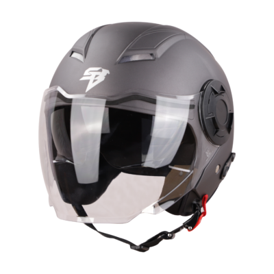 DRX GLOSSY H.GREY WITH INNER SUN SHIELD - Image 4