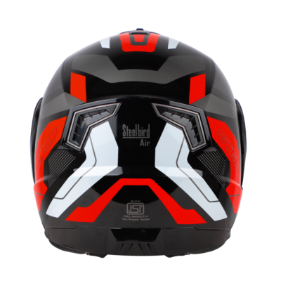 ROAD GLOSSY BLACK WITH RED (WITH INNER SUNSHIELD) - Image 7