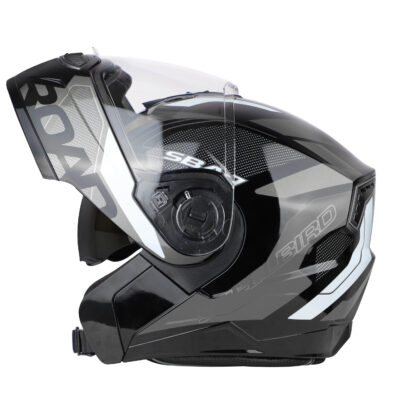 ROAD GLOSSY BLACK WITH GREY (WITH INNER SUNSHIELD) - Image 5