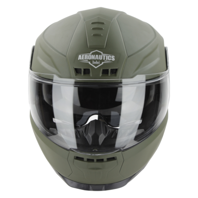 AERONAUTICS GLOSSY GREEN WITH INNER SUN SHIELD AND MEDIUM-END INTERIOR - Image 3