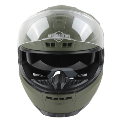 AERONAUTICS GLOSSY GREEN WITH INNER SUN SHIELD AND MEDIUM-END INTERIOR - Image 4