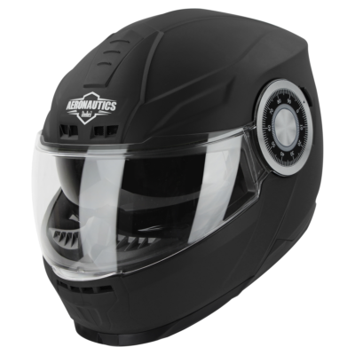 AERONAUTICS GLOSSY BLACK WITH INNER SUN SHIELD AND MEDIUM-END INTERIOR