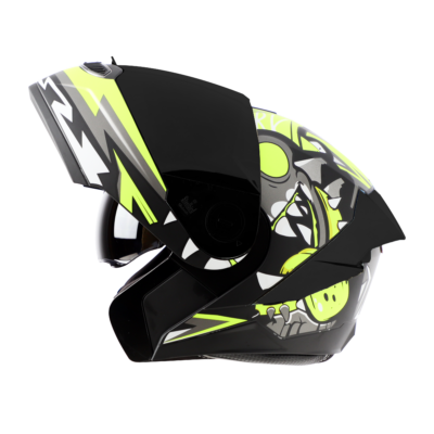 ISS SHARKY GLOSSY BLACK WITH NEON - Image 4