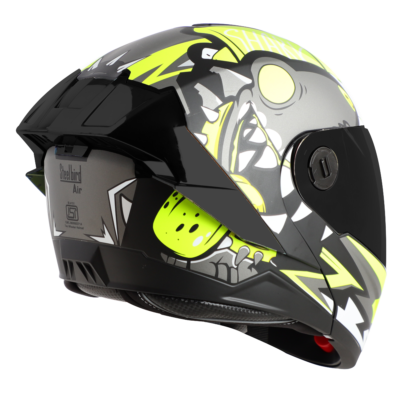 ISS SHARKY GLOSSY BLACK WITH NEON - Image 5