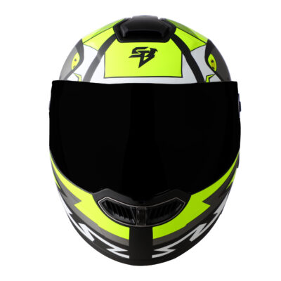 ISS SHARKY GLOSSY BLACK WITH NEON - Image 2