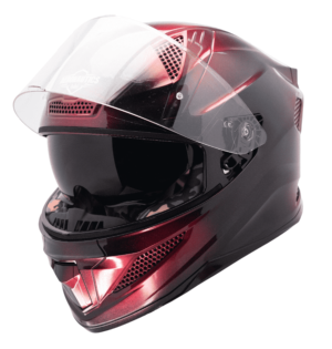 ISS BREEZE ON OMBRE GLOSSY BLACK WITH WINE RED