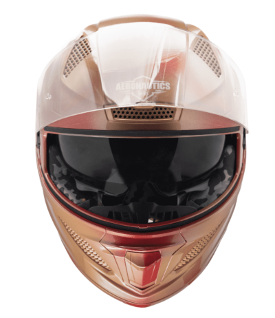 ISS BREEZE ON OMBRE GLOSSY MAROON WITH GOLD - Image 5