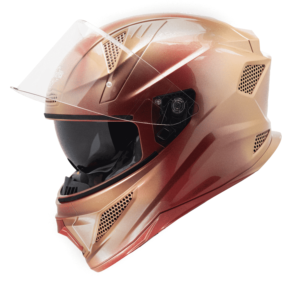 ISS BREEZE ON OMBRE GLOSSY MAROON WITH GOLD
