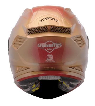 ISS BREEZE ON OMBRE GLOSSY MAROON WITH GOLD - Image 4
