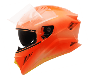 ISS BREEZE ON OMBRE GLOSSY NEON WITH RED
