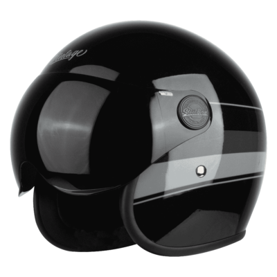 VINTAGE S1 GLOSSY BLACK WITH GREY