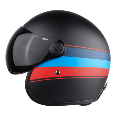 VINTAGE S1 MAT BLACK WITH RED - Image 2