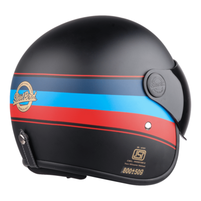 VINTAGE S1 MAT BLACK WITH RED - Image 5
