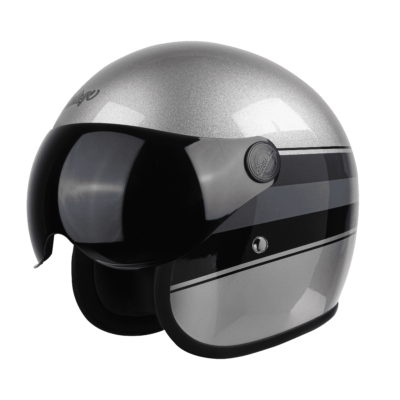 VINTAGE S1 GLOSSY SILVER WITH BLACK