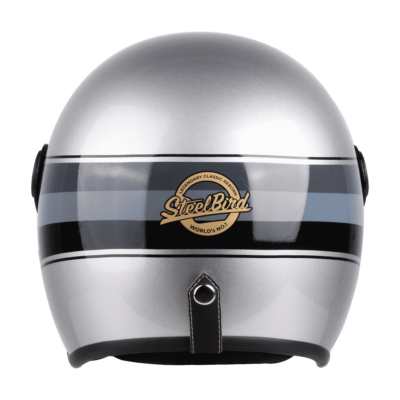 VINTAGE S1 GLOSSY SILVER WITH BLACK - Image 4