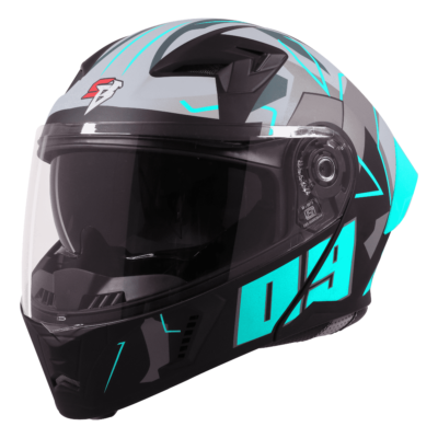 ISS 09 GLOSSY BLACK WITH JAZZ BLUE