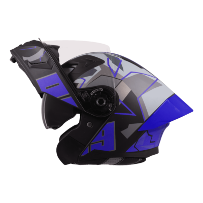 ISS 09 GLOSSY BLACK WITH BLUE - Image 3