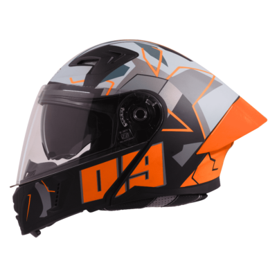 ISS 09 GLOSSY BLACK WITH ORANGE - Image 6
