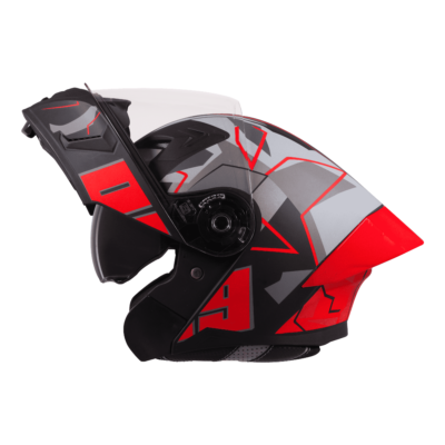 ISS 09 GLOSSY BLACK WITH RED - Image 4
