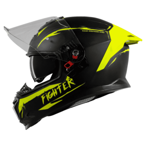 ISS FIGHTER F2 GLOSSY BLACK WITH NEON