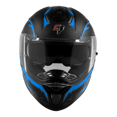 ISS FIGHTER F2 GLOSSY BLACK WITH BLUE - Image 6