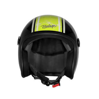 VINTAGE RACERS MATT BLACK WITH LIGHT GREEN - Image 4