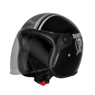 VINTAGE RACERS GLOSSY BLACK WITH GREY
