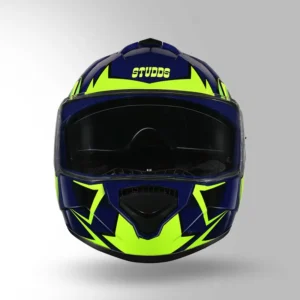 STUDDS DRIFTER D1 DECOR BLUE AND YELLOW