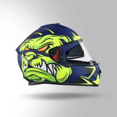 STUDDS DRIFTER D1 DECOR BLUE AND YELLOW - Image 3
