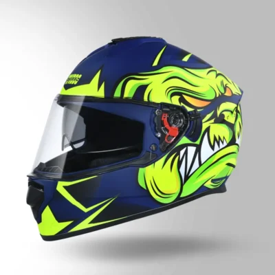 STUDDS DRIFTER D1 DECOR BLUE AND YELLOW - Image 4