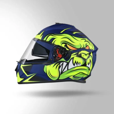 STUDDS DRIFTER D1 DECOR BLUE AND YELLOW - Image 5