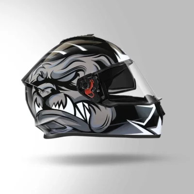 STUDDS DRIFTER D1 DECOR BLACK AND GRAY - Image 3