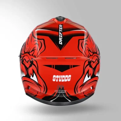 STUDDS DRIFTER D1 DECOR RED - Image 2