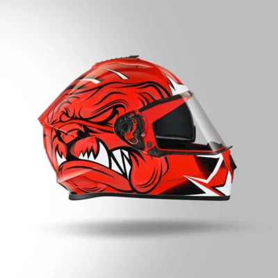 STUDDS DRIFTER D1 DECOR RED - Image 3