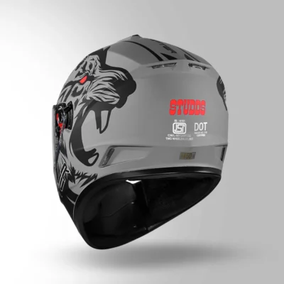 STUDDS DRIFTER D2 DECOR GREY AND BLACK - Image 5