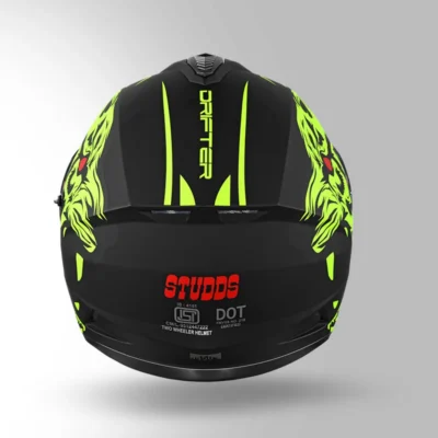 STUDDS DRIFTER D2 DECOR BLACK AND YELLOW - Image 2