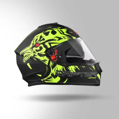 STUDDS DRIFTER D2 DECOR BLACK AND YELLOW - Image 4