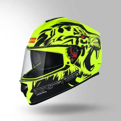STUDDS DRIFTER D2 DECOR YELLOW AND BLACK - Image 5