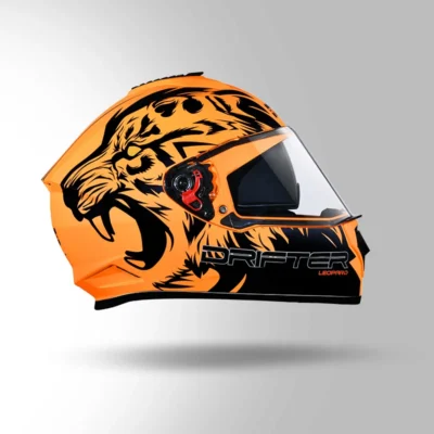STUDDS DRIFTER D2 DECOR ORANGE AND BLACK - Image 4