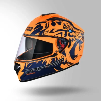 STUDDS DRIFTER D2 DECOR ORANGE AND BLUE - Image 5