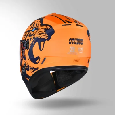 STUDDS DRIFTER D2 DECOR ORANGE AND BLUE - Image 2