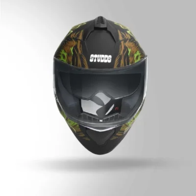 STUDDS DRIFTER D3 DECOR BLACK AND GREEN