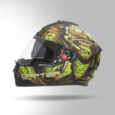 STUDDS DRIFTER D3 DECOR BLACK AND GREEN - Image 5