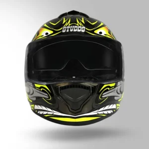 STUDDS DRIFTER D4 DECOR BLACK AND YELLOW