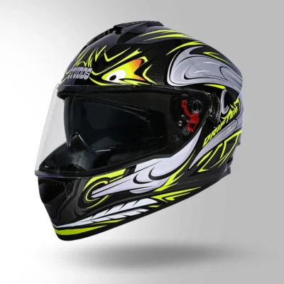 STUDDS DRIFTER D4 DECOR BLACK AND YELLOW - Image 5